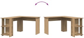 Mesa de Canto de Carvalho Artesanal Carvalho artesanal