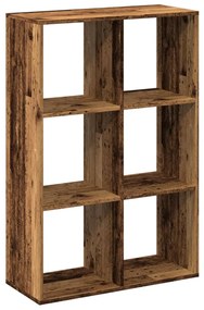 Estante divisória 69,5x29x103,5 cm deriv. madeira madeira velha