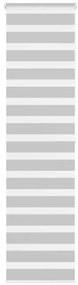 vidaXL Cortina de zebra 65x200 cm largura do tecido 60,9 cm poliéster