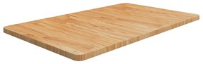 Bancada p/ WC 100x60x2,5 cm madeira tratada castanho-claro
