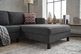 ****  
Sofá de Canto Kale – Antracite – 258 x 83 x 181 cm

**