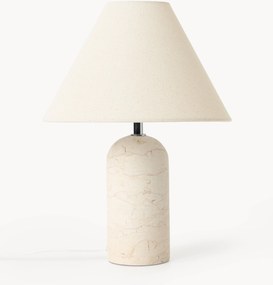 Candeeiro de mesa com base em mármore Gia