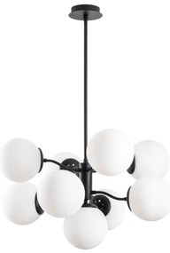 Candeeiro de Teto Mudoni – Preto – Diâmetro 70 cm x Altura 80 cm