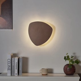 Candeeiro de parede de design bronze orgânico 32cm 2-luzes - Pulley