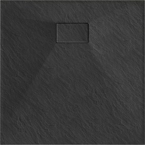 Mexen Hugo base de duche quadrada SMC 90 x 90 cm, preta - 42709090