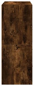 Armários c/ 2 gavetas 2 pcs 60x31x40 cm derivados madeira
