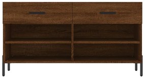 Banco sapateira 102x35x55 cm deriv. madeira carvalho castanho