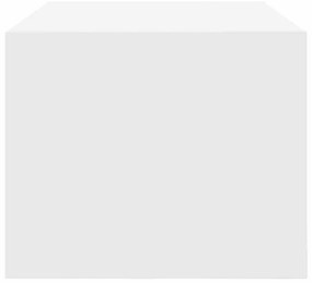 Móveis de TV 2 pcs 60x31x25,5 cm deriv. madeira branco