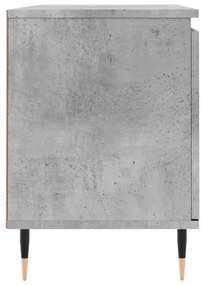 Móvel de TV 104x35x50 cm derivados de madeira cinzento cimento