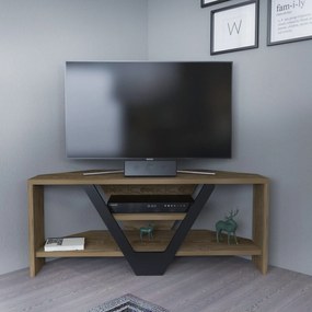 Móvel TV Karin – Preto Oud – 90 cm x 35 cm x 36,8 cm