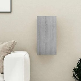 Móvel de TV 30,5x30x60 cm derivados de madeira cinzento sonoma