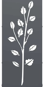 Suporte para lenha 40x30x80 cm aço laminado a frio antracite
