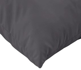 Almofadas de sofá 4 pcs 50x50 cm tecido antracite