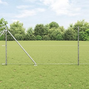 Cerca Hexagonal vidaXL 1x10 m Aço Galvanizado