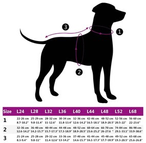 casaco para cães com arnês impermeável reflexivo vermelho L52