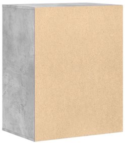 Cómoda com 4 Gavetas - 60x41x76 cm - derivados de madeira - cinzento c