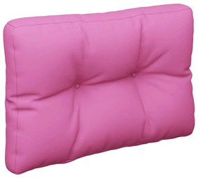 Almofadão paletes 60x40x12 cm tecido rosa
