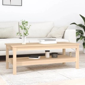 Mesa de centro 110x50x40 cm pinho maciço