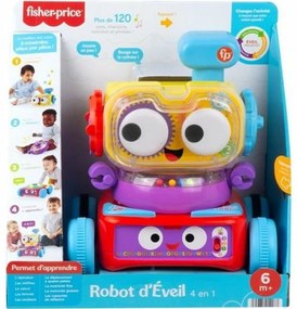 Pista com Rampas Fisher Price Jo The Robot 4 In 1