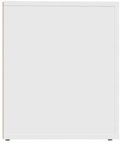 Mesas de cabeceira 2 pcs 50x39x47 cm branco