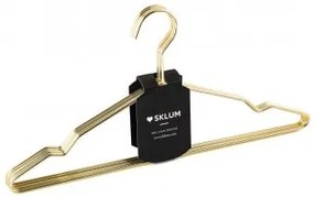 Conjunto De 6 Cabides Gärde Metalizados Dourado - Sklum