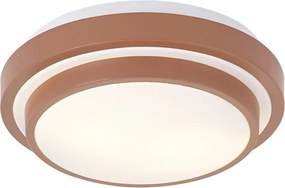 Plafon Moderno Sienna com Branco 34cm IP44 - Walden