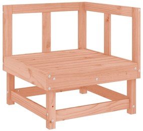 4 pcs conjunto lounge de jardim madeira de douglas maciça