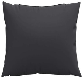 Almofadas de sofá 4 pcs 60x60 cm tecido preto