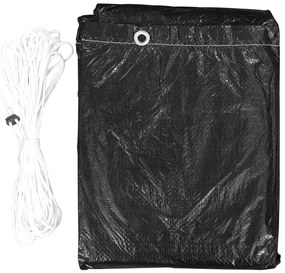 Capas para mobiliário de jardim 2 pcs com 10 ilhós 325x90 cm