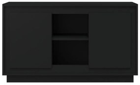 Aparador 102x35x60 cm derivados de madeira preto