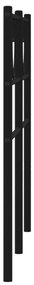 Cabeceira de cama 160 cm metal preto