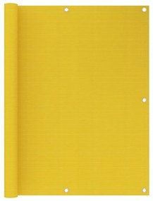 Tela de varanda 120x500 cm PEAD amarelo