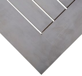 5 pcs conjunto de jantar para exterior acácia maciça cinzento
