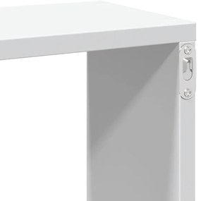 Prateleira de parede 167,5x18x68 cm derivados de madeira branco