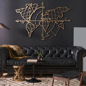 Acessório Decorativo de Parede Mt-04 – Dourado – 65 x 95 cm
