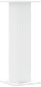 Suportes p/ plantas 2 pcs 30x30x80 cm derivados madeira branco
