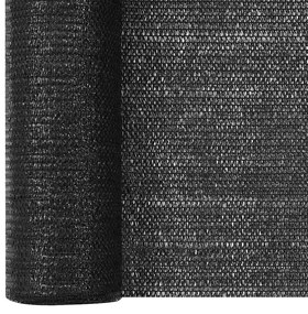 Rede de ocultação para privacidade PEAD 75 g/m² 1,5x10 m preto