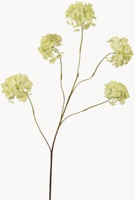 Flores artificial Snowball, conjunto de 2