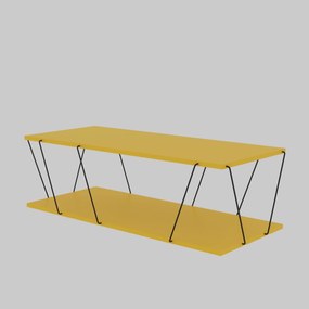 Móvel de TV Labranda – Amarelo – 120x30x50 cm | Tribo Home