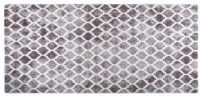 Tapete lavável antiderrapante 80x300 cm multicor