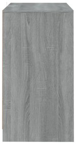 Aparador 70x41x75 cm madeira processada cinzento sonoma