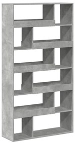 Divisória 100x33x187,5 cm derivados de madeira cinzento cimento
