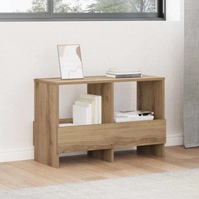 vidaXL Estante de Revistas Carvalho Artesanal 68,5 x 30 x 45 cm