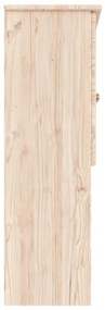 Topo para cómoda ALTA 77x30x92 cm madeira de pinho maciça