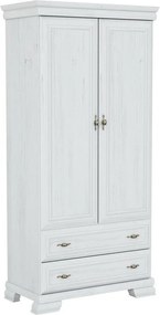 Roupeiro Salmeru 103, Anderson pinho, 193x88x49cm, 59 kg, Portas para roupeiro: Com dobradiças