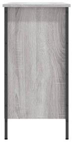 Sapateira 100x35x70 cm derivados de madeira cinzento sonoma