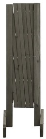Vedação em treliça para jardim 120x60 cm abeto maciço cinzento