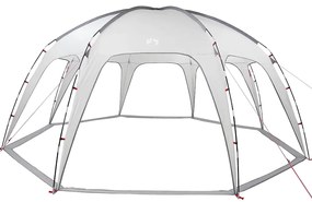 Tenda de festas impermeável cinzento