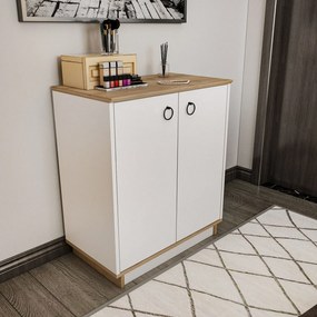 Console Nuanse – Branco Nogueira – 72x83,1x42 cm
