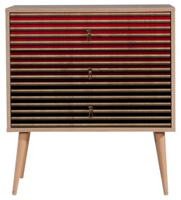 Cómoda Trio – Carvalho Sonoma – 80x90x40 cm